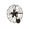 Claudia Wall Lamp 5 Light E27 Black