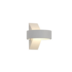 Maite Up & Downward Lighting Wall Light, 6W LED 3000K, Sand White, 520lm, IP54