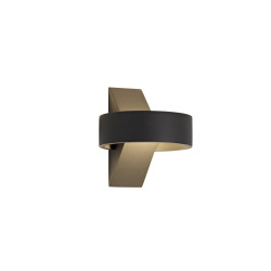 Maite Up & Downward Lighting Wall Light, 6W LED 3000K, Anthracite, 520lm, IP54