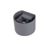 Ottawa Up & Downward Lighting Wall Light 2x3W LED 3000K, Anthracite, 410lm, IP54