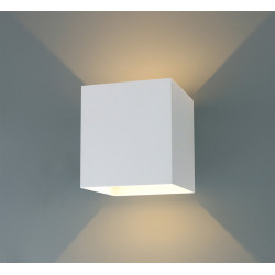 Delia Up & Downward Lighting Wall Light 2x3W LED 3000K Sand White, 410lm, IP54