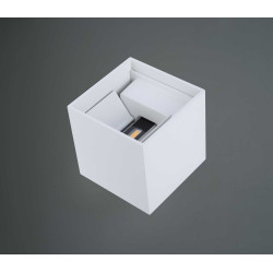 Delia Up & Downward Lighting Wall Light 2x3W LED 3000K Sand White, 410lm, IP54