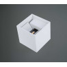 Delia Up & Downward Lighting Wall Light 2x3W LED 3000K Sand White, 410lm, IP54