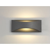 Aryana Up & Downward Lighting Wall Light 6W LED 3000K, Anthracite, 375lm, IP54