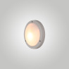 Daru Plain Bulkhead Wall Lamp, 1 Light E27, Sand White, IP54