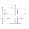 IE_6066-704-10 Ifo Electric Bernadotte IP44 2xE14