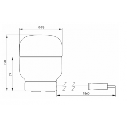 IE_8311-200-10 Ifo Electric Ohm Table Lamp 100/130