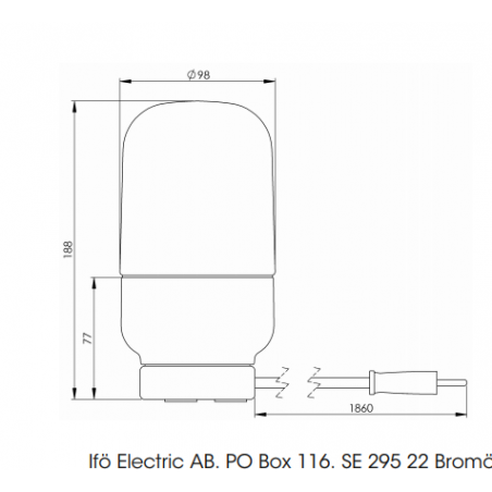 IE_8312-500-10 Ifo Electric Ohm Table Lamp 100/190