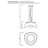Buy Mantra Iluminacion Maui Pendant Lamp 4813 4814 4815