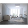Buy Mantra Iluminacion Cumbuco Flush 40cm Square LED White/ Acrylic 5502