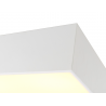 Buy Mantra Iluminacion Mini Ceiling 60cm Square, 8 x E27 White 6160