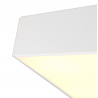 Buy Mantra Iluminacion Mini Ceiling 60cm Square, 8 x E27 White 6160
