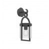 Buy Mantra Iluminacion Maya Wall Lamp, 1 x E27, IP54, Anthracite, 6551