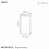 Buy Mantra Iluminacion Meribel Wall Lamp, 1 x E27, IP54, Graphite 6495