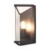 Buy Mantra Iluminacion Meribel Wall Lamp, 1 x E27, IP54, Graphite 6495