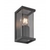 Buy Mantra Iluminacion Meribel Wall Lamp, 1 x E27, IP54, Graphite, 6494
