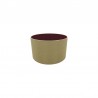 Buy 30 cm Cylinder Fabric Lampshade Antique Gold/Ruby