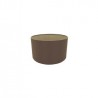 Buy 30 cm Cylinder Fabric Lampshade Raw Cocoa/Grecian Bronze