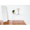 Buy 40 cm Cylinder Fabric Lampshade Midnight Black/Green Olive
