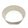 Buy 50 cm Cylinder Fabric Lampshade Nude Beige/Moonlight