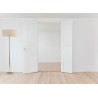 Buy 60 cm Faux Silk Fabric Lampshade Ivory Pearl/White Laminate