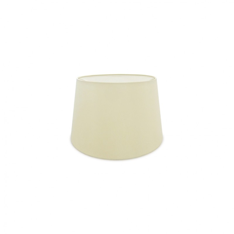 DY_D0298 35 cm Conical Fabric Lampshade Ivory Pearl/White Laminate