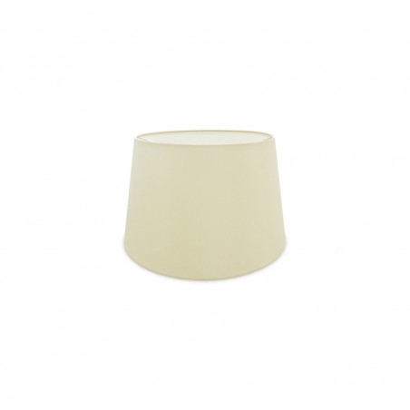 DY_D0298 35 cm Conical Fabric Lampshade Ivory Pearl/White Laminate