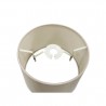 DY_D0298 35 cm Conical Fabric Lampshade Ivory Pearl/White Laminate