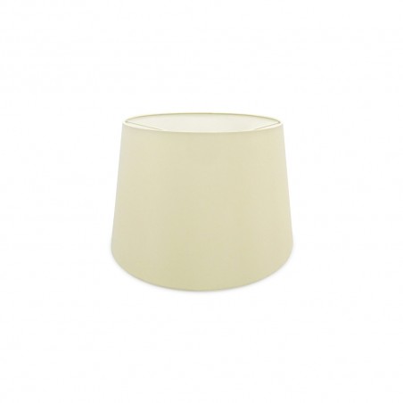 DY_D0299 40 cm Conical Fabric Lampshade Ivory Pearl/White Laminate