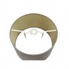 Buy 45 cm Conical Fabric Lampshade Taupe/Halo Gold