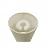 Buy 12 cm Cylinder Fabric Lampshade Ivory Pearl/White Laminate