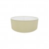 Buy 45 cm Cylinder Fabric Lampshade Ivory Pearl/White Laminate