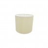 Buy 30 cm Cylinder Fabric Lampshade Ivory Pearl/White Laminate