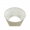 Buy 30 cm Cylinder Fabric Lampshade Ivory Pearl/White Laminate