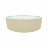 Buy 60 cm Cylinder Fabric Lampshade Ivory Pearl/White Laminate
