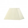 Buy 35 cm Square Pleated Lampshade Ivory