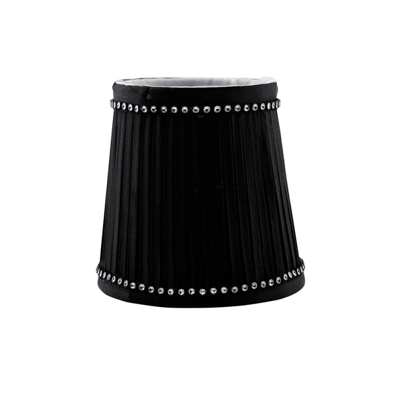 Buy 11 cm Clip-On Fabric Lampshade Black