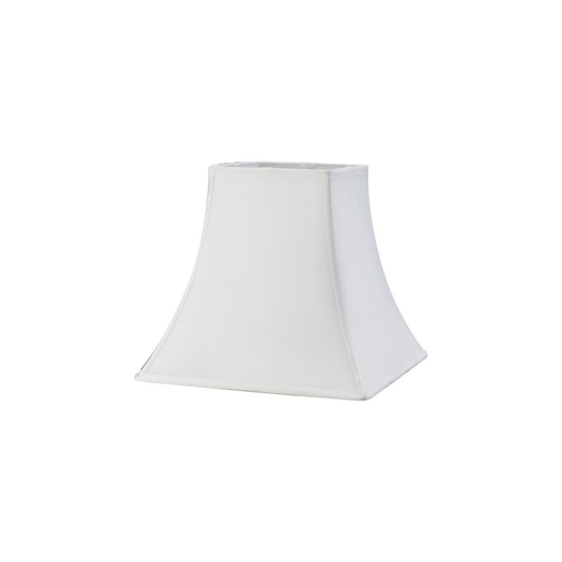 Buy Contessa 20.5 Square Fabric Lampshade White