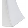 Buy Contessa 20.5 Square Fabric Lampshade White