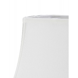 Buy Contessa 20.5 Square Fabric Lampshade White