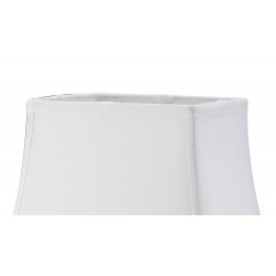 Buy Contessa 30.5 Square Fabric Lampshade White