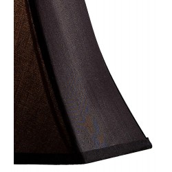 Buy Contessa 35.5 Square Fabric Lampshade Black