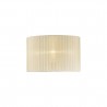 Buy 36 cm Round Organza Fabric Lampshade Cream