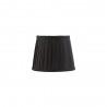 Buy 20 cm Fabric Conical Lampshade Black