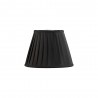 Buy 25 cm Fabric Conical Lampshade Black