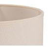 Buy 40 cm Round Fabric Lampshade Cream