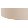 Buy 40 cm Round Fabric Lampshade Cream