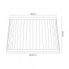 Buy 40 cm Fabric Lampshade White