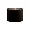 Buy Duo Round Lampshade Small Black/Chrome 300mm x 220mm