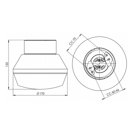 IE_6090-500-10 Ifo Electric Classic Ifö globe